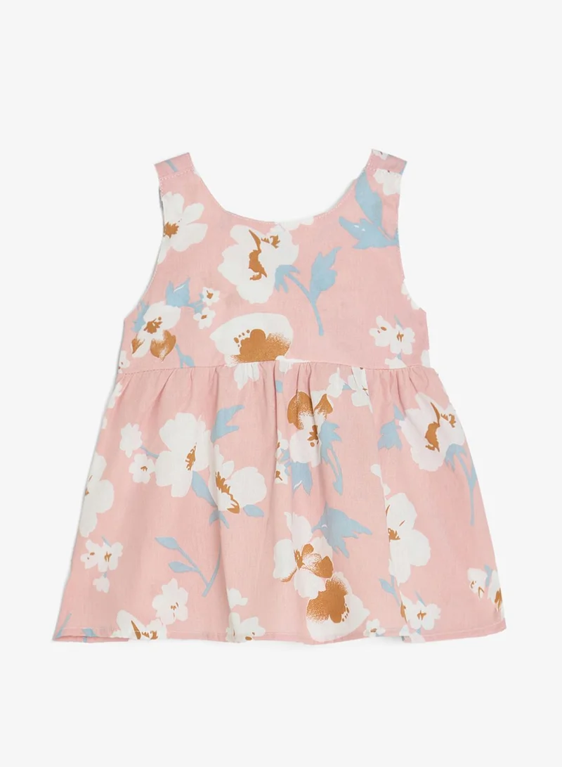 بنياتا فستان بفيونكة